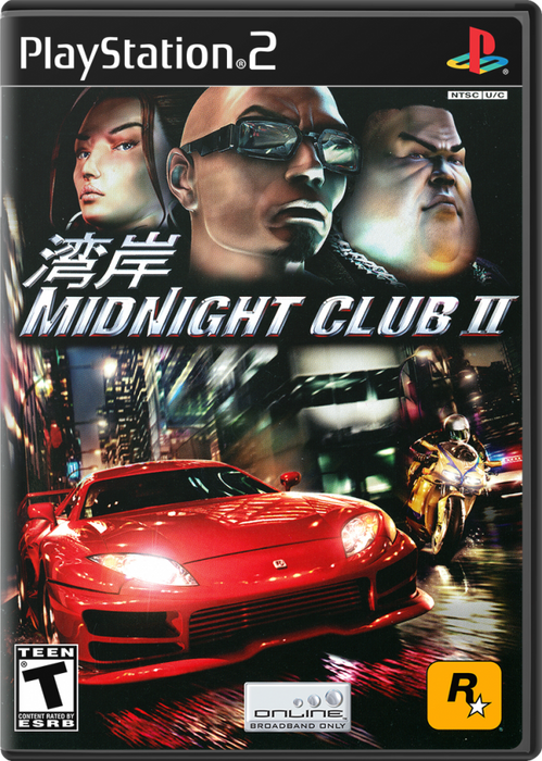 Midnight Club 2 – PlayStation 2 (PS2)