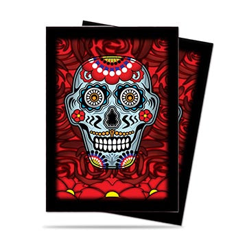 Ultra PRO: Standard 50ct Sleeves - Dia De Los Muertos (Blue Skull) - Just $0! Shop now at Retro Gaming of Denver