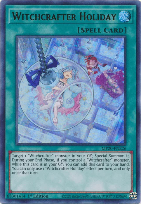 Witchcrafter Holiday [MP20-EN226] Ultra Rare - for just $0.75! 