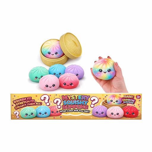 Mystery Squishy Dumpling: Original - Solid Color - for just $10.99! 