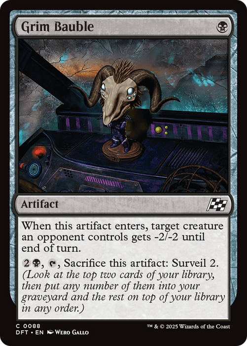 Grim Bauble (DFT-088) - Aetherdrift - for just $0.07! 