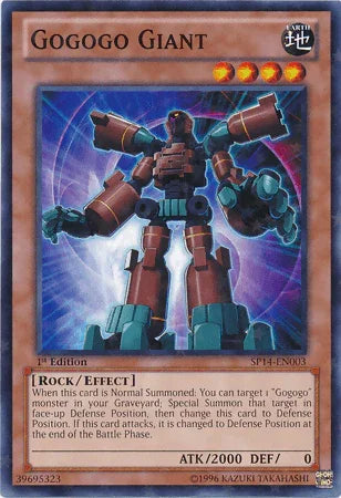 Gogogo Giant [SP14-EN003] Starfoil Rare - for just $0.10! 