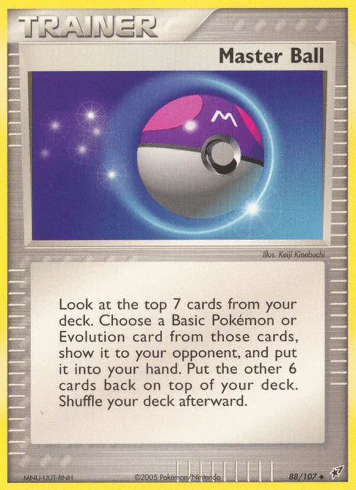 Master Ball (88/107) [EX: Deoxys] - for just $0.20! 