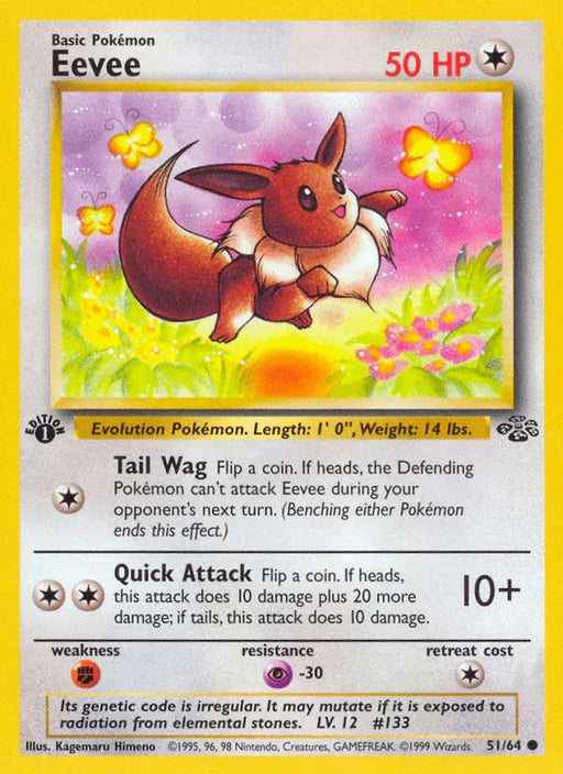 Eevee (51/64) [Jungle 1st Edition] - for just $2.05! 