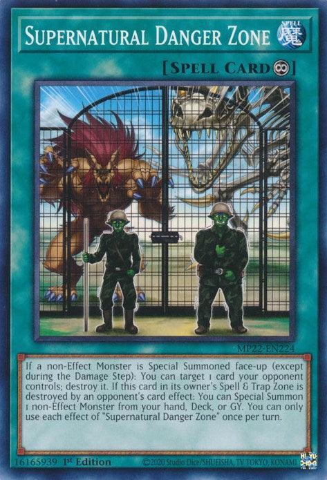 Supernatural Danger Zone [MP22-EN224] Common - for just $0.10! 