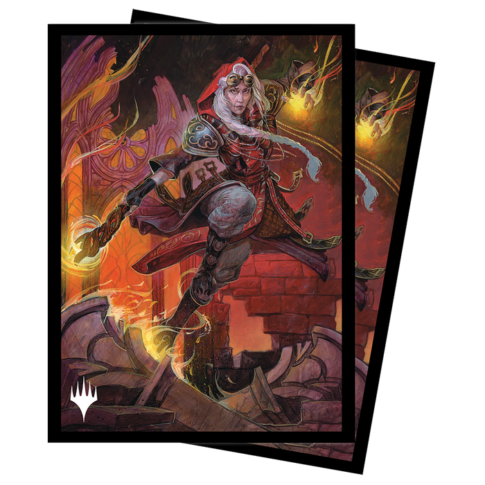 Ultra PRO: Standard 100ct Sleeves - Dominaria United (Jaya, Fiery Negotiator) - for just $0! 