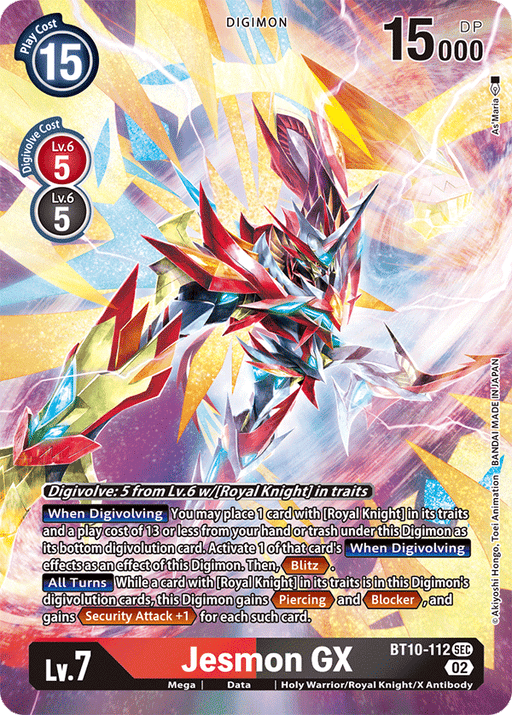 Jesmon GX [BT10-112] (Alternate Art) [Xros Encounter] - Just $11.20! Shop now at Retro Gaming of Denver