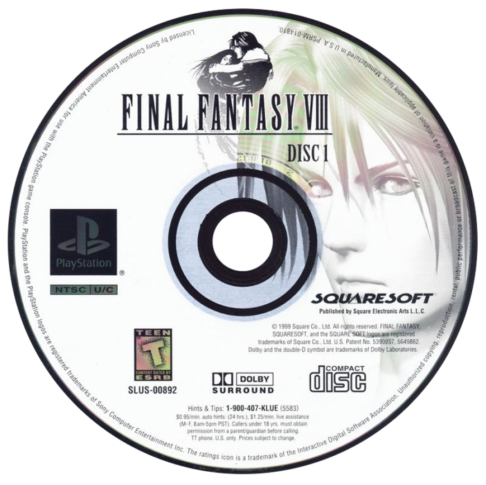 Final Fantasy VIII – PlayStation 1 (PS1) - for just $0! 