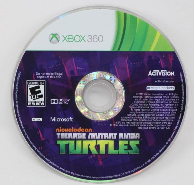 Teenage Mutant Ninja Turtles – Xbox 360 (X360) - for just $0! 