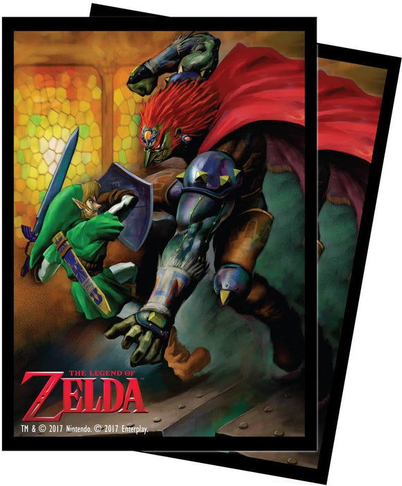 Ultra PRO: Standard 65ct Sleeves - The Legend of Zelda (Link and Gannon Battle) - Just $0! Shop now at Retro Gaming of Denver