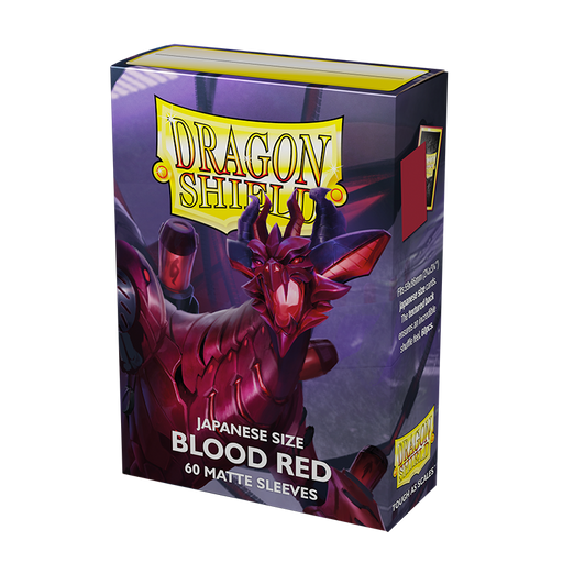 Dragon Shield: Japanese Size 60ct Sleeves - Blood Red (Matte) - Just $0! Shop now at Retro Gaming of Denver