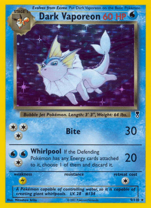 Dark Vaporeon (9/110) [Legendary Collection] - for just $41.50! 