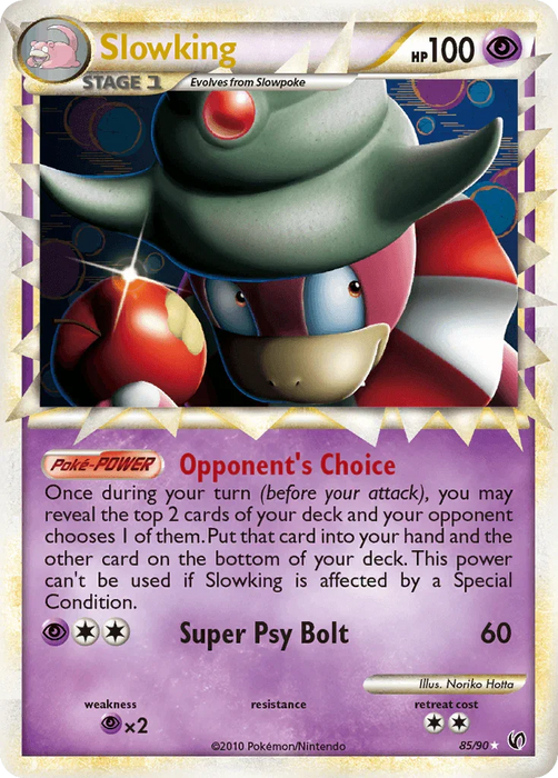 Slowking (85/90) [HeartGold & SoulSilver: Undaunted] - for just $24.10! 