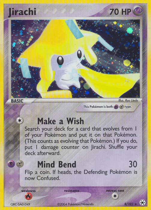 Jirachi (8/101) [EX: Hidden Legends] - for just $11.80! 