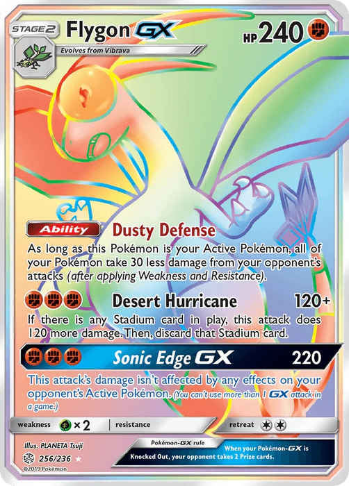 Flygon GX (256/236) [Sun & Moon: Cosmic Eclipse] - for just $12.15! 