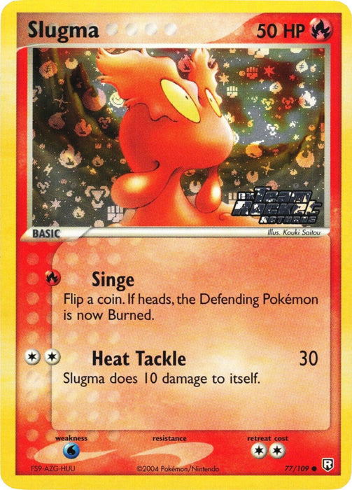 Slugma (77/109) (Stamped) [EX: Team Rocket Returns] - for just $11.50! 
