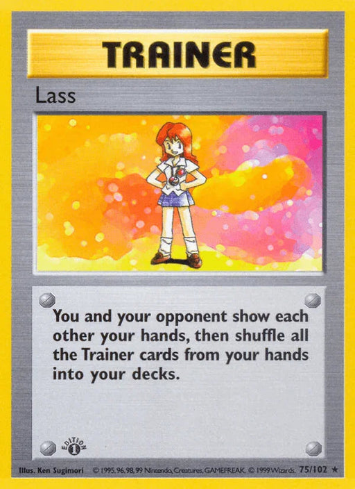 Lass (75/102) (Shadowless) [Base Set 1st Edition] - for just $47.85! 
