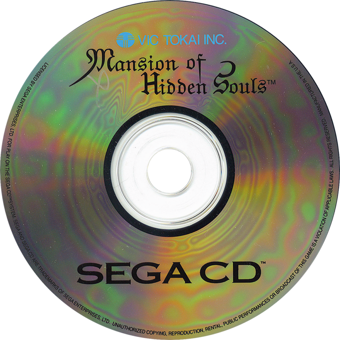 Mansion of Hidden Souls – Sega CD (SCD) - for just $0! 