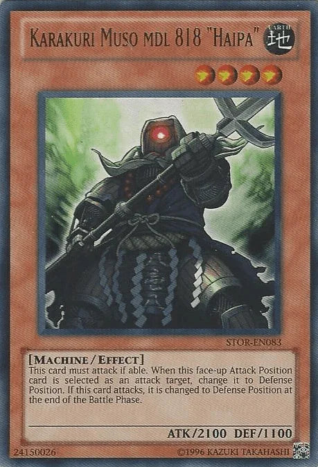 Karakuri Muso mdl 818 "Haipa" [STOR-EN083] Ultra Rare - for just $0.30! 
