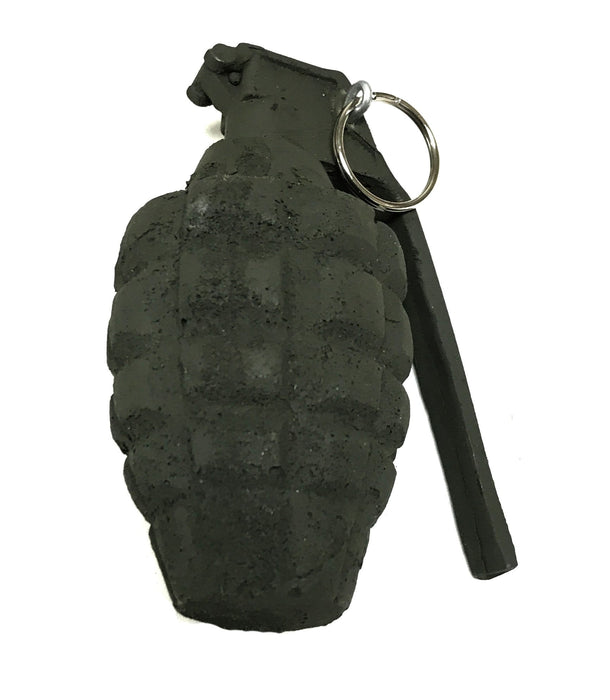 Foam Rubber Pineapple Hand Grenade Inert Prop with Metal Ring and Pin - for just $26! 