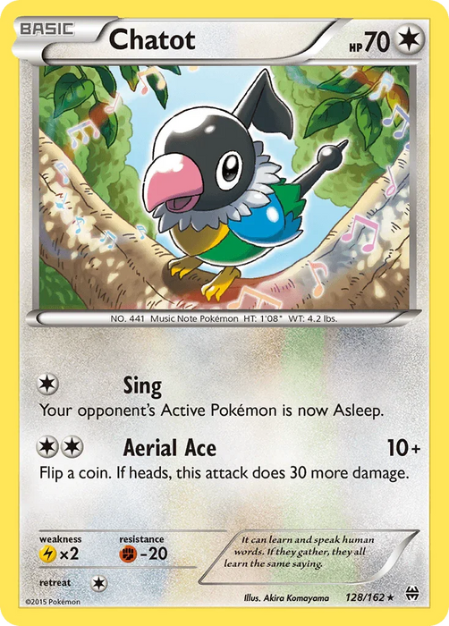 Chatot (128/162) [XY: BREAKthrough] - for just $0.15! 
