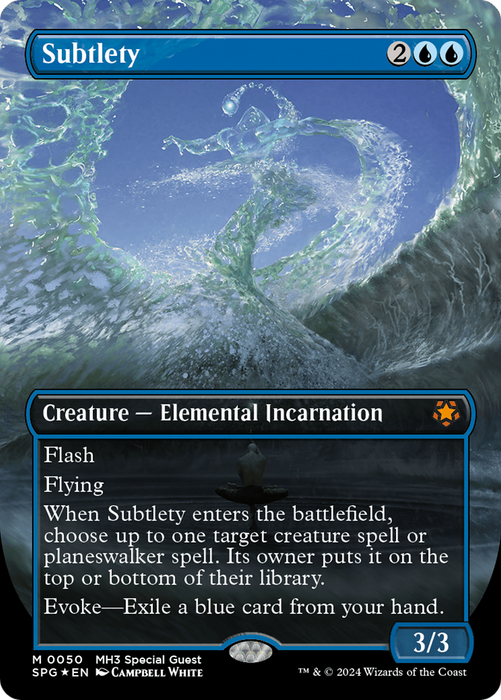 Subtlety (SPG-050) - Special Guests (Borderless) Foil - for just $12.61! 