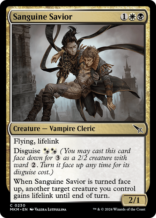 Sanguine Savior (MKM-230) - Murders at Karlov Manor - for just $0.01! 