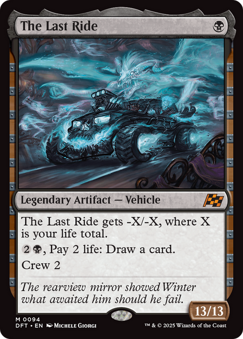 The Last Ride (DFT-094) - Aetherdrift Foil - for just $0.11! 