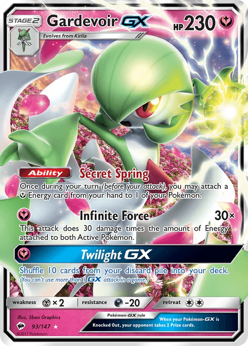 Gardevoir GX (93/147) [Sun & Moon: Burning Shadows] - for just $3.10! 