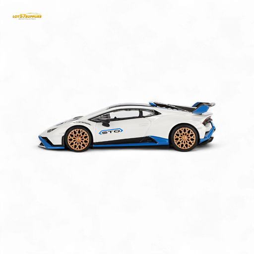 Mini-GT Lamborghini Huracán STO Bianco Asopo #788 1:64 - for just $19.99! 