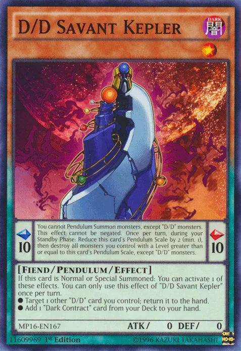 D/D Savant Kepler [MP16-EN167] Common - for just $0.20! 