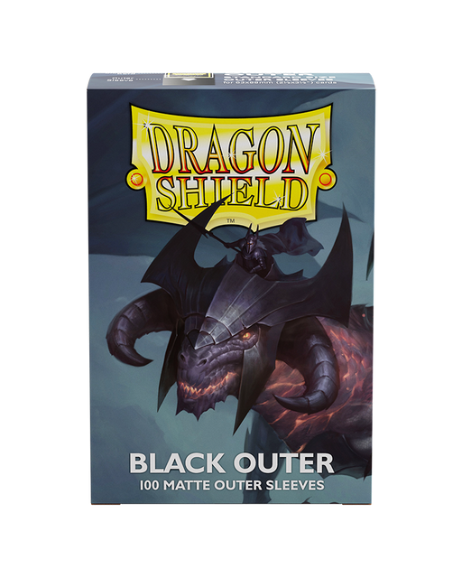 Dragon Shield: 100ct Outer Sleeves - Matte Black (Standard) - Just $8.95! Shop now at Retro Gaming of Denver