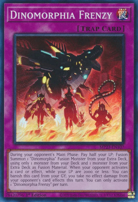 Dinomorphia Frenzy [MP23-EN107] Super Rare - for just $0.10! 