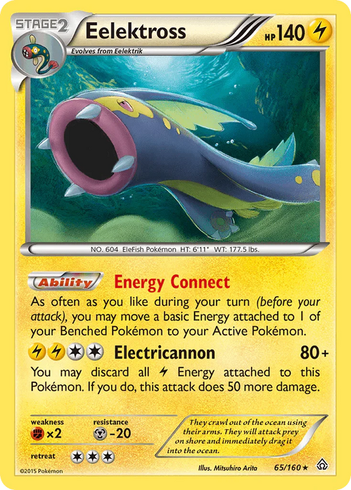 Eelektross (65/160) [XY: Primal Clash] - for just $0.30! 