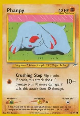Phanpy (76/105) [Neo Destiny Unlimited] - for just $0.60! 