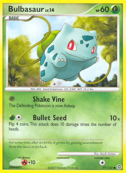 Bulbasaur (77/132) [Diamond & Pearl: Secret Wonders] - for just $1.20! 