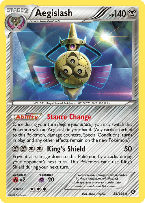 Aegislash (86/146) [XY: Base Set] - for just $0.60! 