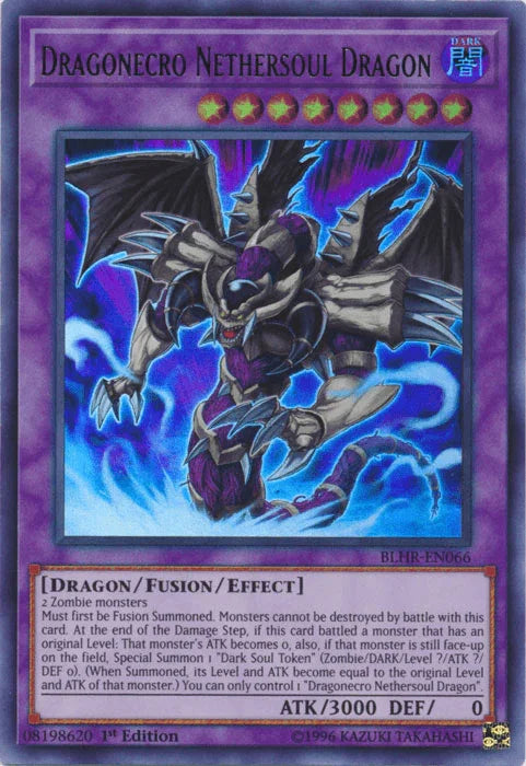 Dragonecro Nethersoul Dragon [BLHR-EN066] Ultra Rare - for just $0.30! 