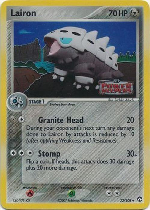 Lairon (32/108) (Stamped) [EX: Power Keepers] - for just $9! 