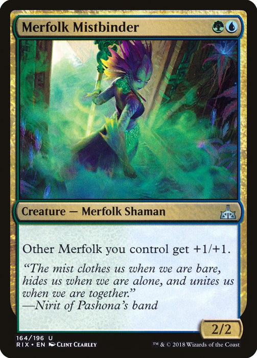 Merfolk Mistbinder [Rivals of Ixalan] - Just $0.15! Shop now at Retro Gaming of Denver