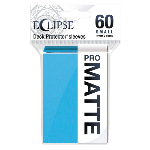 Ultra PRO: Small 60ct Sleeves - Eclipse Matte (Sky Blue) - Just $0! Shop now at Retro Gaming of Denver