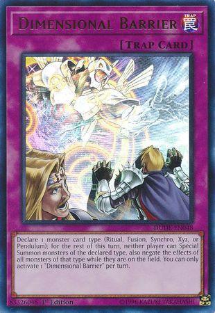 Dimensional Barrier [DUDE-EN048] Ultra Rare - for just $0.15! 