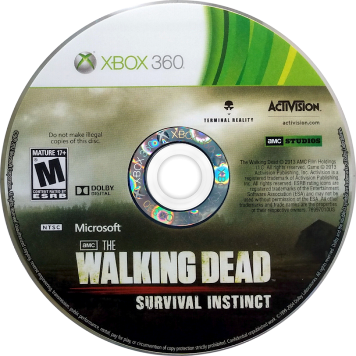 The Walking Dead: Survival Instinct – Xbox 360 (X360) - for just $0! 