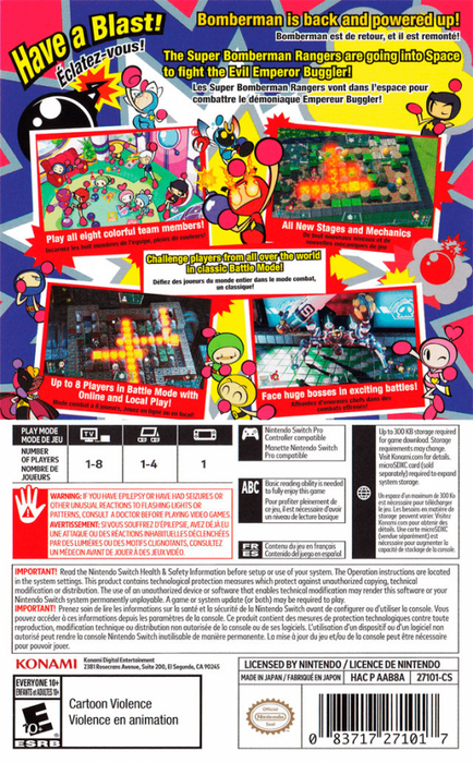Super Bomberman R – Nintendo Switch (NS) - for just $15.99! 