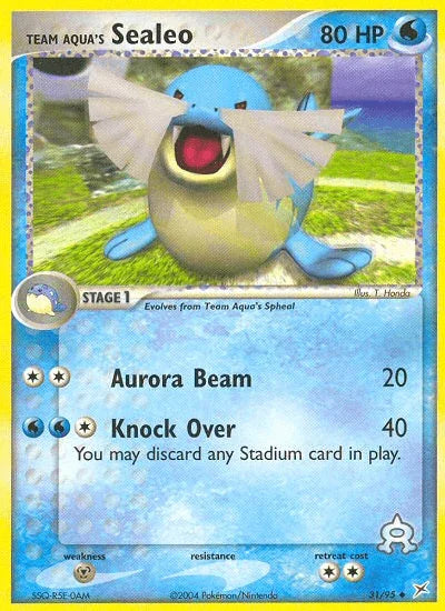 Team Aqua's Sealeo (31/95) [EX: Team Magma vs Team Aqua] - for just $0.40! 