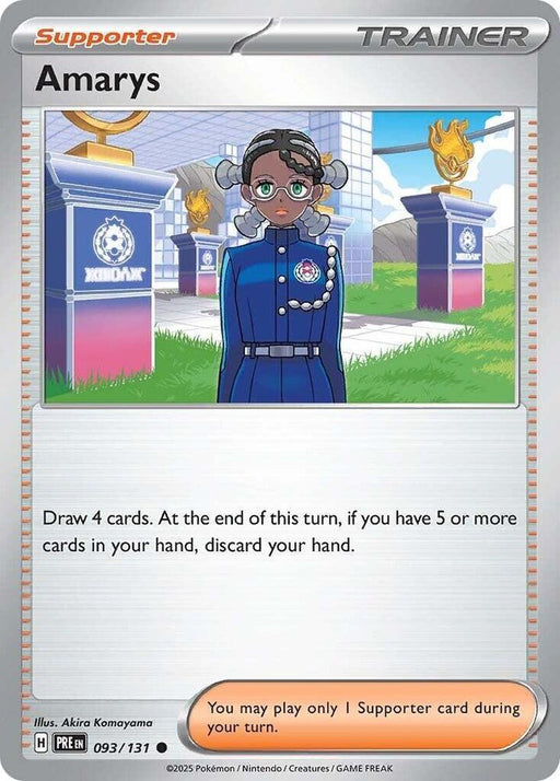 Amarys (093/131) [Scarlet & Violet: Prismatic Evolutions] - for just $0.10! 