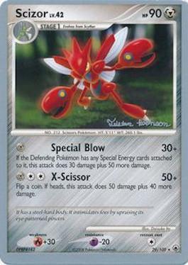 Scizor LV.42 (29/100) (Intimidation - Tristan Robinson) [World Championships 2008] - for just $1.95! 