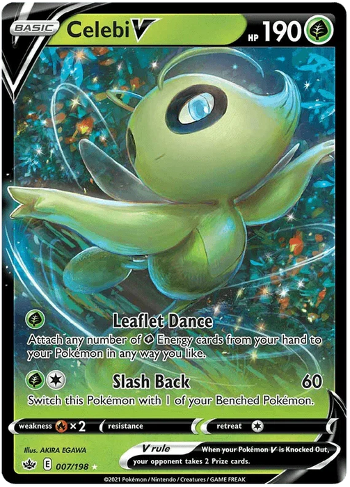 Celebi V (007/198) [Sword & Shield: Chilling Reign] - for just $0.65! 