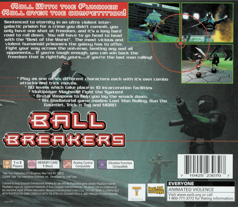 Ball Breakers – PlayStation 1 (PS1) - for just $4.99! 