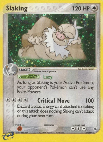 Slaking (12/109) [EX: Ruby & Sapphire] - for just $7.80! 